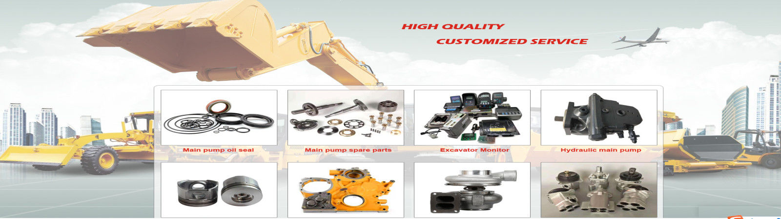 Excavator Hydraulic Parts