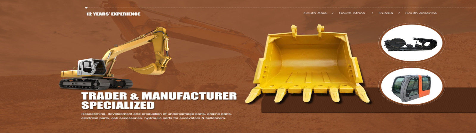 Ekskavatör Yedek Parçaları