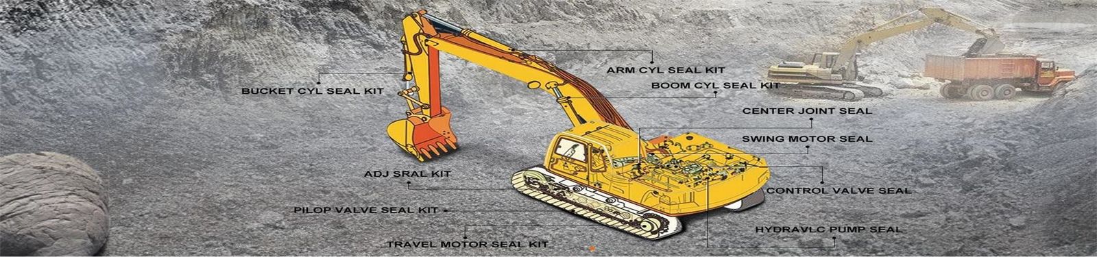 Ekskavatör Motor Parçaları