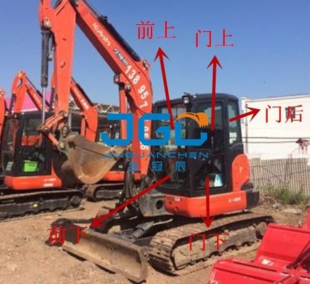 KX165-5 Ekskavatör Ön Dişli Arka Blok Sol ve Sağ Kapılar ve Pencereler Üst ve Alt Ön Cam