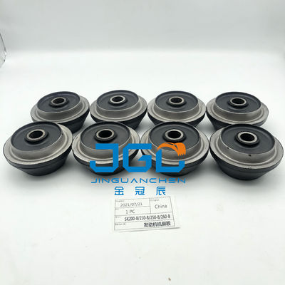 SK200-8 210-8,250-8,260-8 Kauçuk Montaj YN02P01095P1 J05E Motor Yastığı Kauçuk Yastık SK200 Motor Montaj Kauçuk