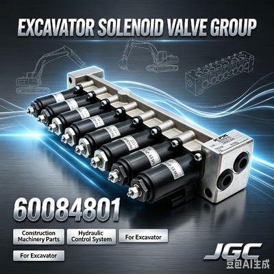 60084801 Solenoid Valf Grubu Herhangi bir kazıcı için uygundur