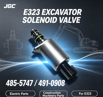 Belparts Ekskavatör Elektrik Parçaları E323 Solenoid Valf 485-5747 491-0908