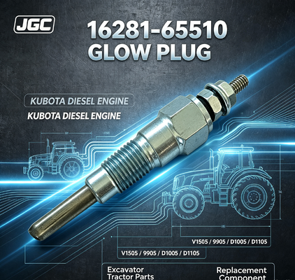 16281-65510 Kubota Dizel Motoru V1505 D905 D1005 D1105 Ekskavatör traktörü yedek parçaları için ışıltı fiş