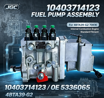 10403714123 OE 5336065 4BTA39-G2 70KW Yakıt Pompası Montajı Standart İçten Yanmalı Motor Donanımı