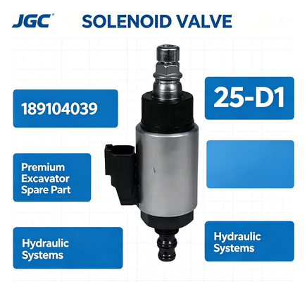 25-D1 Solenoid Valf (189104039) - Hidrolik Sistemler İçin Premium Ekskavatör Yedek Parçası