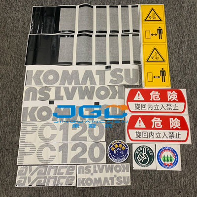 Komatsu Ekskavatör Tüm Makine Gövde Etiketi PC60-6 PC70-6 PC90-6 PC200-6 PC300-6
