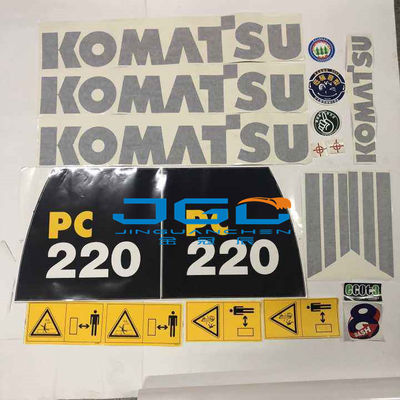 PC130 PC160 PC200 PC240 PC360 Ekskavatör Yedek Parçaları Tüm Makine Gövde Etiketi
