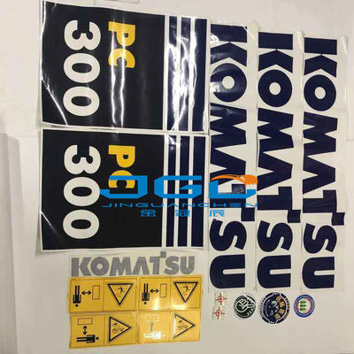 PC130 PC160 PC200 PC240 PC360 Ekskavatör Yedek Parçaları Tüm Makine Gövde Etiketi