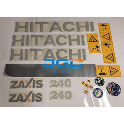 Zax70 ZAX120 Ekskavatör Yedek Parçaları ZAX200 ZAX230 ZAX270 ZAX330 ZAX400 ZAX470-3 -6 Tüm Araba Gövde Etiketi