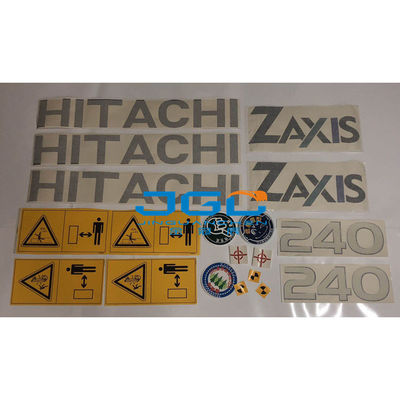 Zax70 ZAX120 Ekskavatör Yedek Parçaları ZAX200 ZAX230 ZAX270 ZAX330 ZAX400 ZAX470-3 -6 Tüm Araba Gövde Etiketi