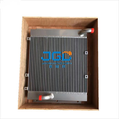 Plaka Kanatlı Eşanjör Alüminyum Ekskavatör Radyatör HD512 Motor Yağı Soğutucu