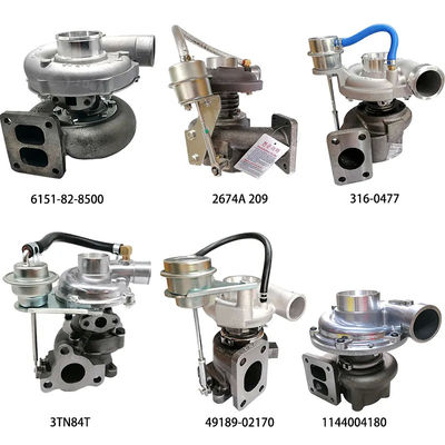 PC78 Dizel 4D95 Ekskavatör Motor Parçaları Turboşarj 49377-01600 6205818270 Turbo 4937701600 Supercharger