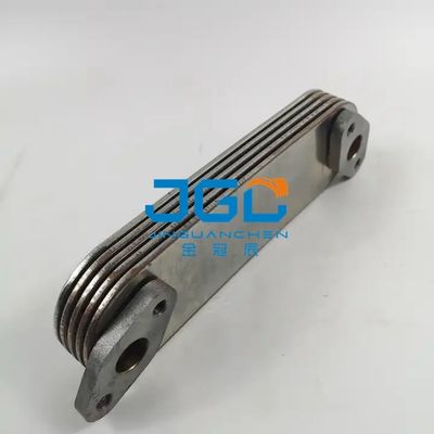 Oil Core Cooler 6D34 Bileşen Soğutma Sistemi ME033678 Yedek Dizel Kamyonu Destekler