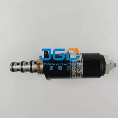 Mekanik değiştirme SK200-6 Ekskavatör solenoid valfı G24DB40 hidrolik parçalar