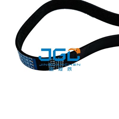 8PK1230 Alternatör Soğutma Fanı Kayışı Ekskavatör Yedek Parça Kemeri 6743-61-3710 Ekskavatör PC300-7 için