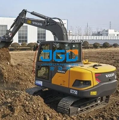 EC75D Ekskavatör Camı Ön Üst ve Alt Sol Kapı İtmeli Arka Cam Sağ Büyük Işıklık