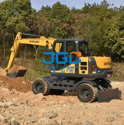 Ekskavatör B70 Ön Rüzgar Pencere Kapısının Altındaki Temperli Camın Arka Tarafını Yukarı Ve Aşağı İtin