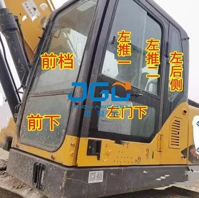 FR225D 220E 260E 150E 170E Ekskavatör Ön Rüzgar Dişlisi İtme ve Çekme Pencere Camı