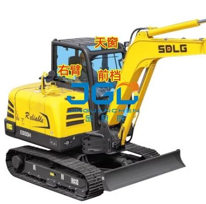 E690H/635/655/675/685 Ekskavatör Ön Camı Arka Yan Büküm Sağ Kol Işıklık