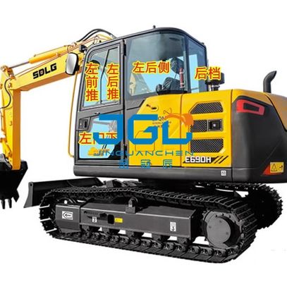 E690H/635/655/675/685 Ekskavatör Ön Camı Arka Yan Büküm Sağ Kol Işıklık