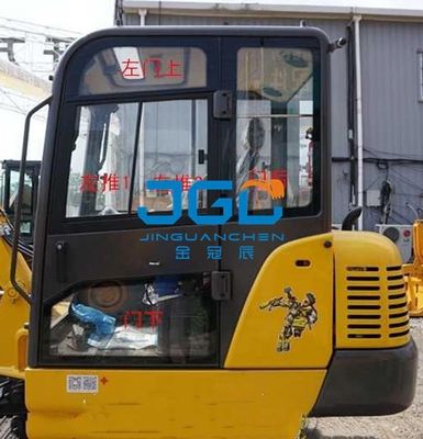 60D 60E2-H Ekskavatör Camı Ön Cam Sol Kapı Üst Ve Alt Arka Vites
