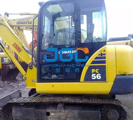 PC56-7 Ön Camda Sağ Arka Sertleştirilmiş Cam ve Ekskavatörün Üst Araba Kapıları ve Pencereleri