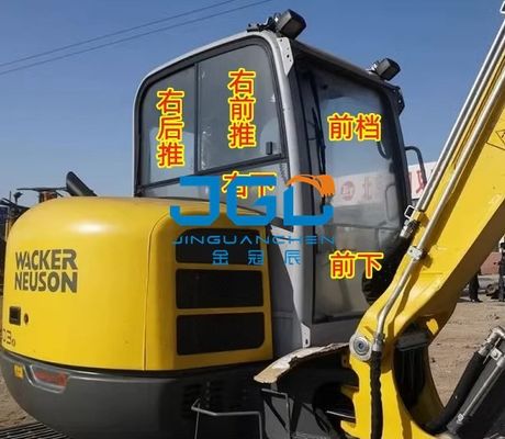 Ekskavatör Z38 50 60 Ön Dişli Üst Ve Alt Sol Arka Sürgülü Pencere Temperli Cam