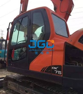 DX225-9C 75 260 Ekskavatörün Sağ Kolu Cam Ön Rüzgar Dişli Kayar Pencere Temperlidir