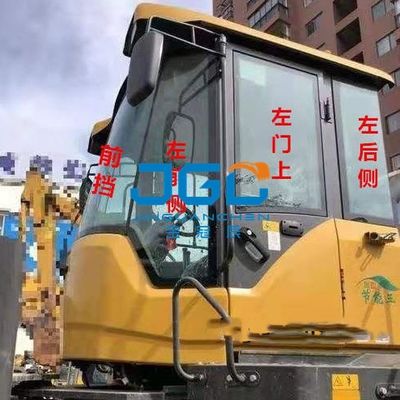 Yükleyici ön camı LG955F 968F 956 Forklift ön yan kapı üst ve alt arka taraf temperli cam