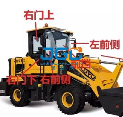 926 928 930 Yükleyici Forklift Kamyon Ön Ön Cam Yan Kapı Üst ve Alt Arka Kalkan Sıvı cam