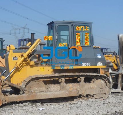 SD16TL SD13 23 22 Buldozer Ön Ön Cam ve Arka Ön Cam Kaydırıcı Pencereler Sıvı Cam