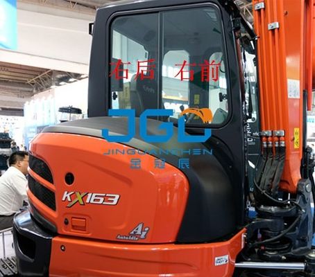 KX163-5 Kazı makinesi ön vitesi arka ekran sol ve sağ kapılar ve pencere ön camı