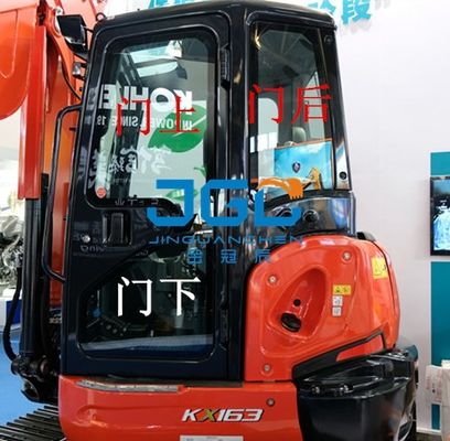 KX163-5 Kazı makinesi ön vitesi arka ekran sol ve sağ kapılar ve pencere ön camı