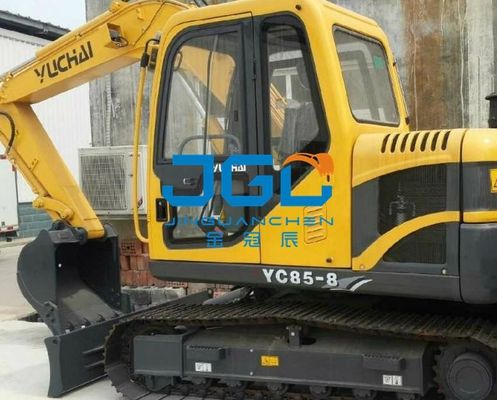 YC85-8 kazıcı ön vitesi arka blok sol ve sağ kapılar ve pencereler üst ve alt ön cam