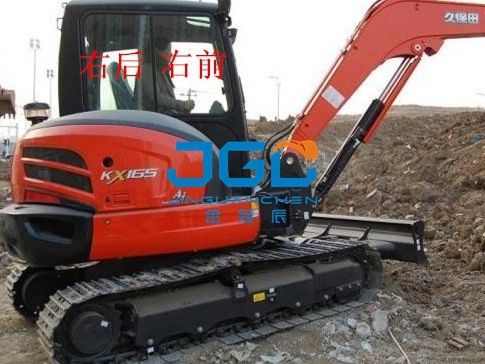 KX165-5 Ekskavatör Ön Dişli Arka Blok Sol ve Sağ Kapılar ve Pencereler Üst ve Alt Ön Cam