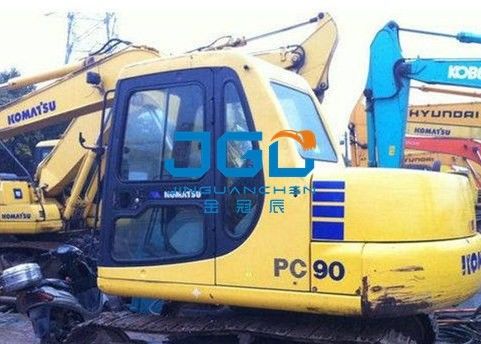 PC90 kazıcı ön durak arka durak sol ve sağ pencereler ve üst ve alt ön camlar