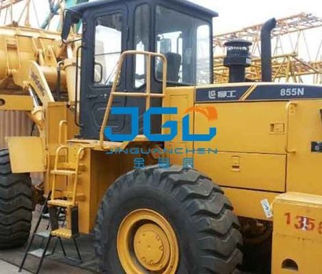 LG855N Yükleyici Ön Durak Dükkan Tipi Arka Durak Sol Ve Sağ Kapılar Ve Pencereler Yan Köşe Ön Cam
