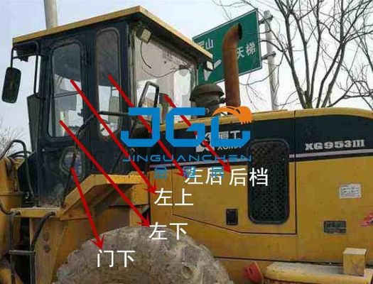 XG953-3 Yükleyici Ön Durdurucu Arka Durdurucu Sol Ve Sağ Cam Yan Açılı Ön Cam
