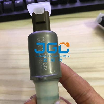 24V kazıcı aksesuarları solenoid valf HLSDCV058 İnşaat makineleri parçaları