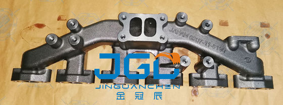 PC200-6 6D95 Dizel motor parçaları kısa egzoz manifold 6207-11-5190