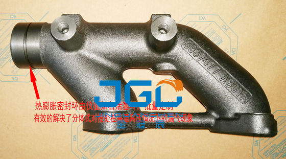 Dizel motor parçaları PC350-8 Egzoz manifold 6745-11-5210
