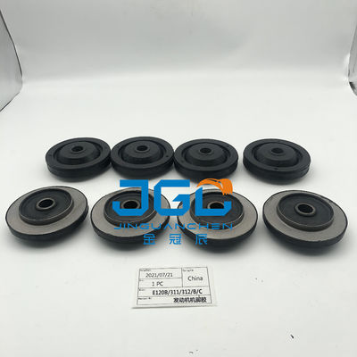 Yüksek Kaliteli E120B E312C E312B E311 Motor Montaj Kauçuk Caterpillar Ekskavator Motor Yastığı için