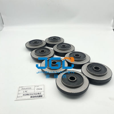 Yüksek Kaliteli E120B E312C E312B E311 Motor Montaj Kauçuk Caterpillar Ekskavator Motor Yastığı için