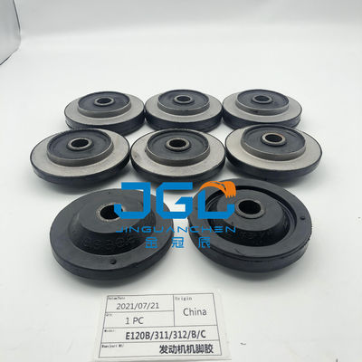 Yüksek Kaliteli E120B E312C E312B E311 Motor Montaj Kauçuk Caterpillar Ekskavator Motor Yastığı için