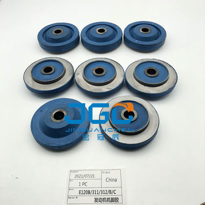 Yüksek Kaliteli E120B E312C E312B E311 Motor Montaj Kauçuk Caterpillar Ekskavator Motor Yastığı için