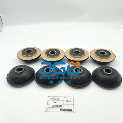 Ekskavator Motor Parçaları E200B E320 Motor Montajı Motor Ön ve Arka için Kauçuk