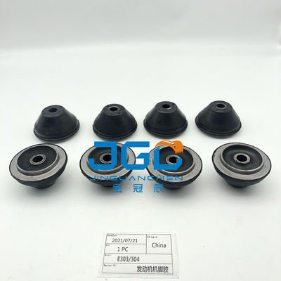 Ekskavatör E303 E304 Dizel Motoru Parçaları S3L Motoru Yastığı için Kauçuk Destek Yastığı