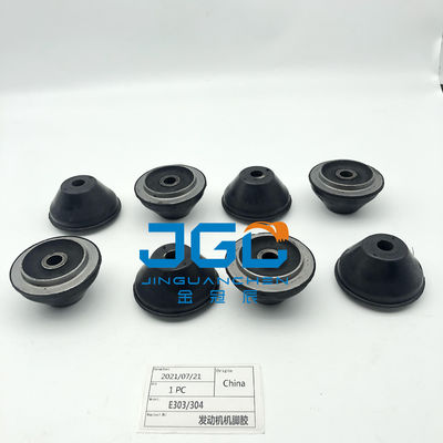 Ekskavatör E303 E304 Dizel Motoru Parçaları S3L Motoru Yastığı için Kauçuk Destek Yastığı