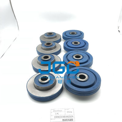 Ekskavator Motor Montajı için Aksesuarlar E330b E330c E330d E336D E345c E345D E374 Mavi Motor Yastığı